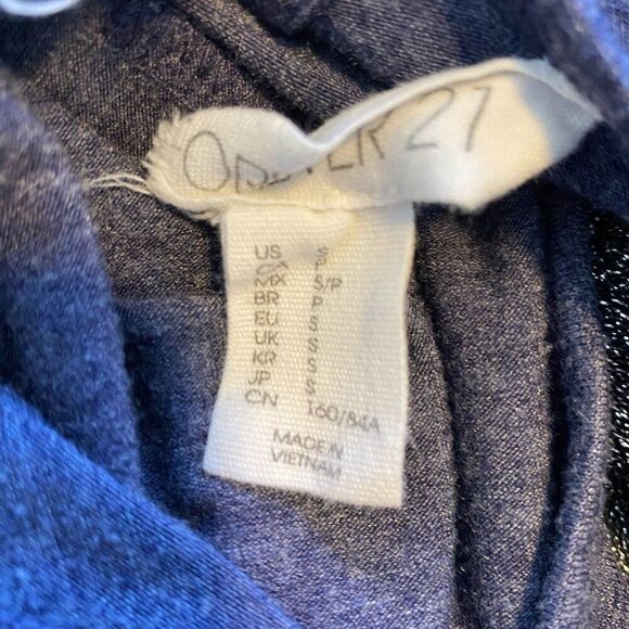 Blue Slate High Neck Sleeveless Knit Midi Dress Bodycon Fitted Dress Size Small - Picture 4 of 4